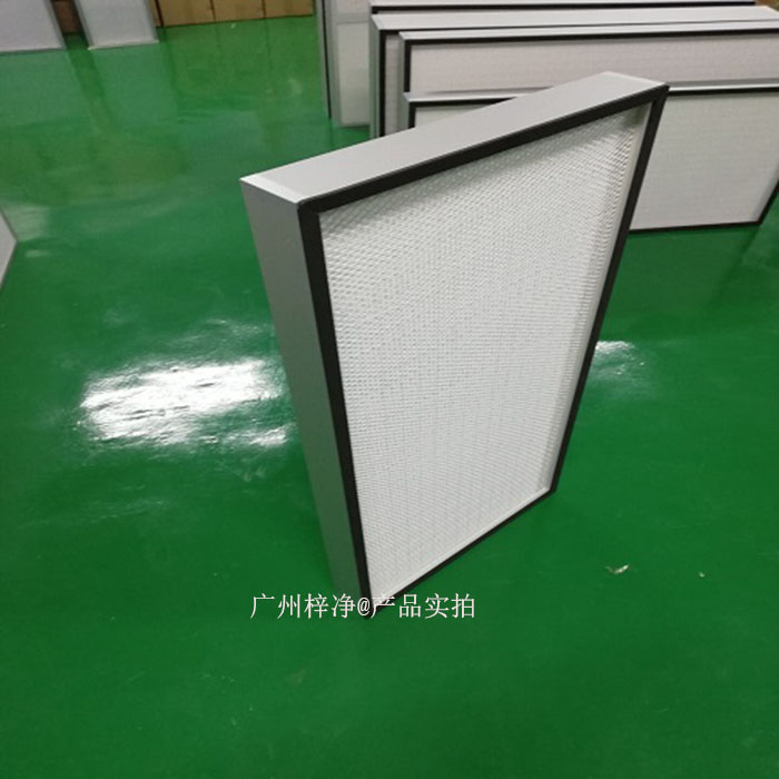 高效过滤器的过滤精度一般在0.3微米至0.5微米