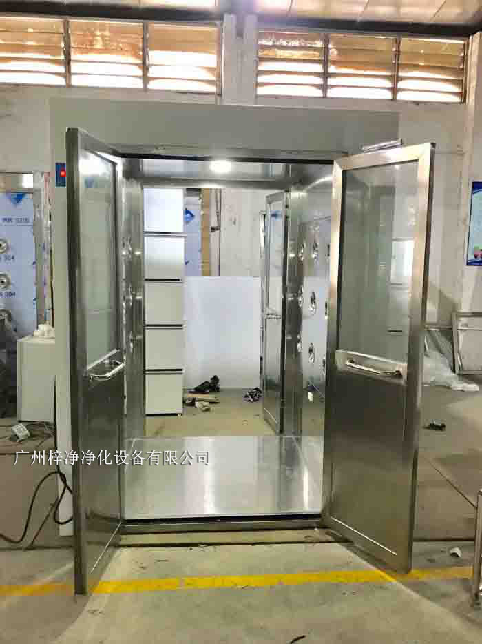 风淋室仅用于需要进入洁净室的人员和物品